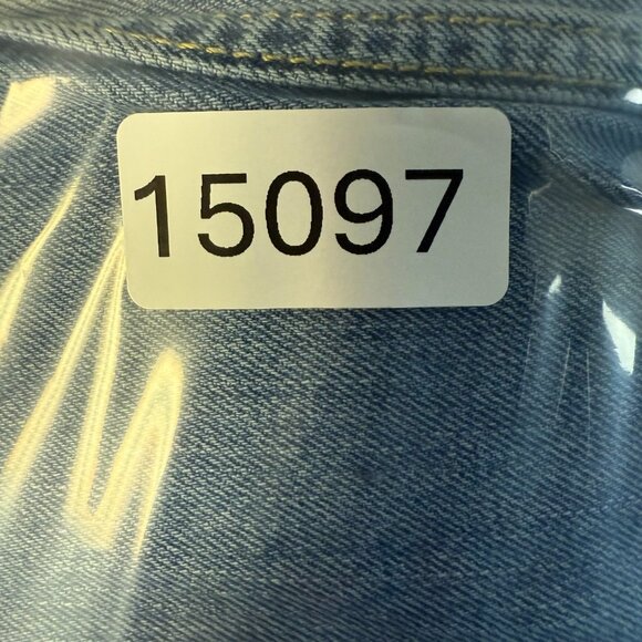 Levis 505 Jeans Mens 34x30 Blue Denim Zip Fly Straight Fit Classic Workwear Pant - Picture 7 of 7